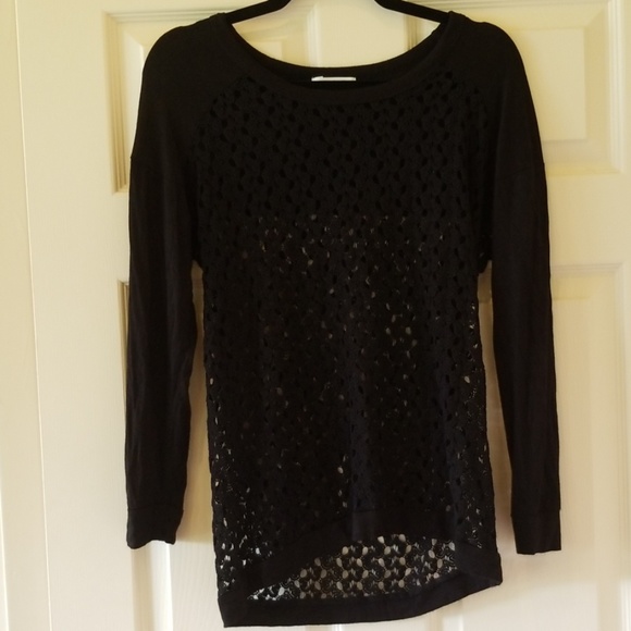 Lace long sleeve top - Picture 1 of 3